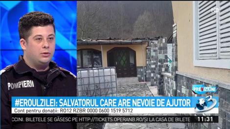 Eroul Zilei. Claudiu Mihăescu, salvatorul care are nevoie de ajutor