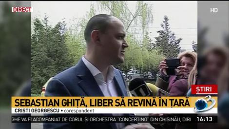 Sebastian Ghiță este liber să se întoarcă în țară! Ultimul mandat de arestare pe numele acestuia a fost anulat