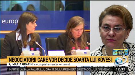 Maria Grapini despre negociatorii care vor decide soarta lui Kovesi