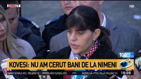 Laura Codruța Kovesi: Sunt foarte mândră de activitatea mea