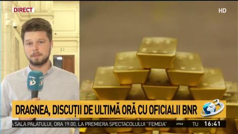 Liviu Dragnea, discuții de ultimă oră cu oficialii BNR