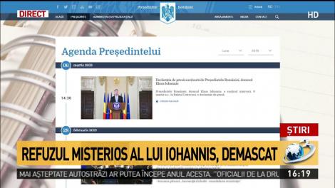 Refuzul lui Iohannis de a se întâlni cu preşedintele CEDO a fost demascat