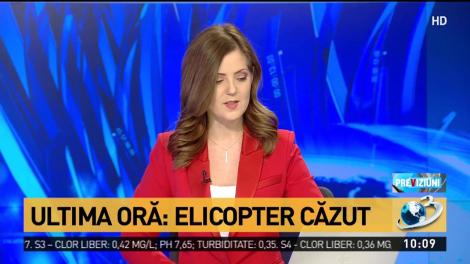 Incident aviatic grav &icirc;n Prahova. Un elicopter s-a prăbușit