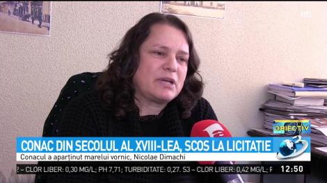 Conac din secolul al XVIII-lea, scos la licitaţie