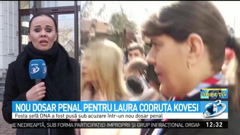 Nou dosar penal pentru Laura Codruţa Kovesi