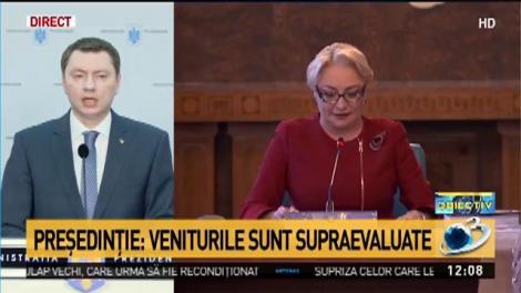Atac de la Cotroceni, la adresa Guvernului: Veniturile din buget sunt supraevaluate