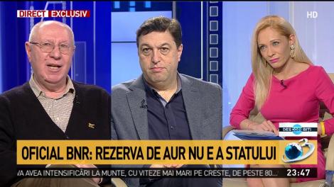 Oficial BNR: Rezerva de aur nu e a statului