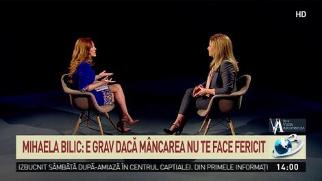 Nutriționistul Mihaela Bilic, despre obiceiul care le dă bătăi de cap românilor:”Dacă ne interzicem plăcerea înseamnă că avem o poblemă gravă!”