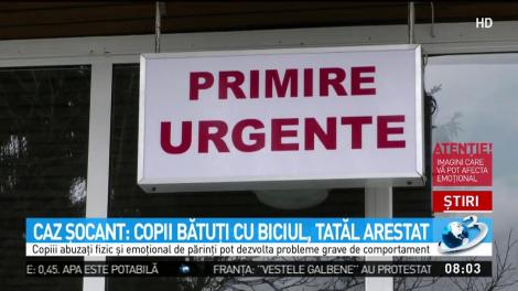 Cruzime fără margini într-o familie din județul Brașov. Copii loviți cu pumnii, cu biciul și arși cu jarul de tată