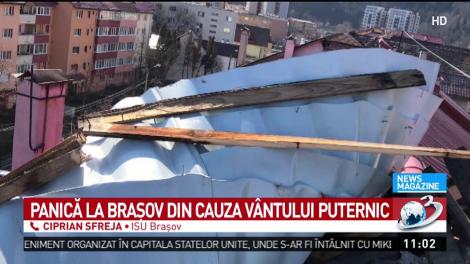Copaci căzuți și acoperișuri smulse, din cauza vântului puternic! Reprezentanți ISU: ”Sistați activitățile în aer liber!”