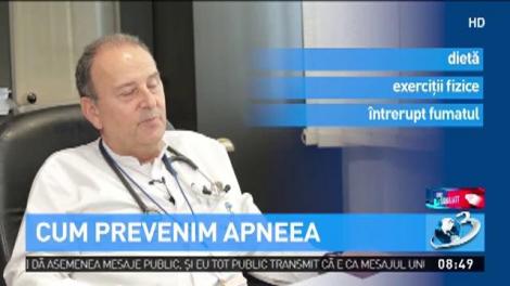 Sfat de Sănătate. Sindromul de apnee &icirc;n somn