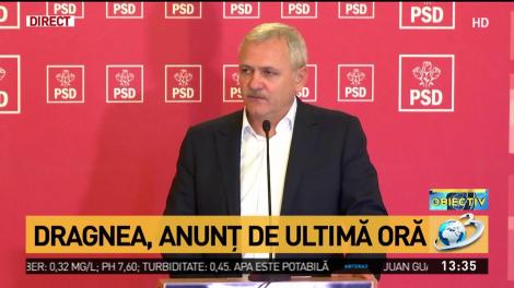 Liviu Dragnea, declarații după ședința PSD: „Nu putem să modificăm bugetul din cauza mofturilor unui om care întâmplător e președintele României”