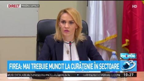 Gabriela Firea, despre măsurile luate pentru repararea gropilor din Capitală: „Vor începe lucrări extinse de reabilitare a carosabilului”