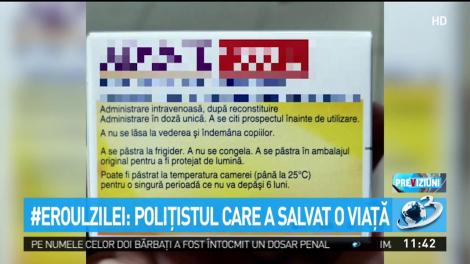 Adrian Moraru, polițistul care a salvat o viață