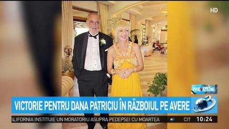 Victorie pentru Dana Patriciu în războiul pe avere