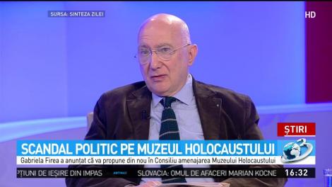 Scandal politic pe Muzeul Holocaustului