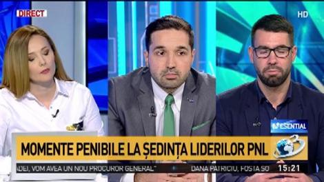 Momenente penibile la ședința liderilor PNL