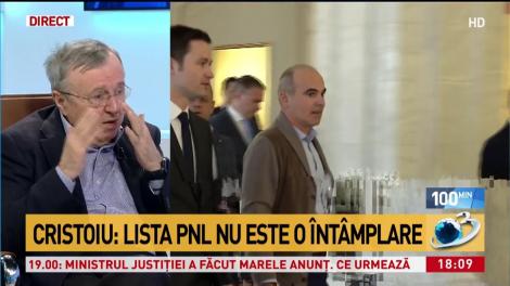 Ion Cristoiu, declarație surprinzătoare: Lista PNL la europarlamentare nu e o întâmplare. Este o operațiune gândită