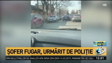 Un șofer fugar din Constanța urmărit de poliție. Imagini &icirc;n exclusivitate