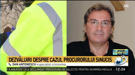 Specialist criminolog explică gestul fostului șef al DNA Timișoara care s-a sinucis: &bdquo;Ar fi trebuit să țină cont și de faptul că există doi copii&rdquo;