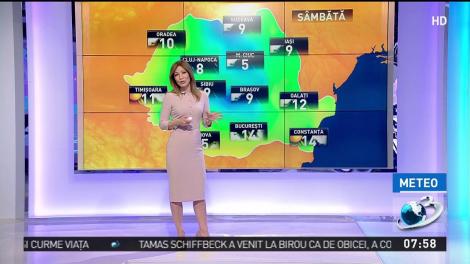 Prognoza meteo - 16 martie