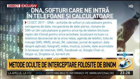 Metode oculte de interceptare folosite de binom