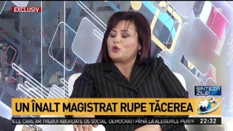 Un &icirc;nalt magistrat rupe tăcerea
