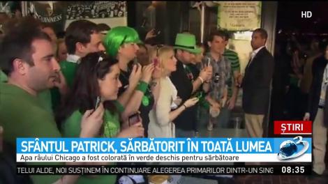 Sfântul Patrick, sărbătorit în toată lumea