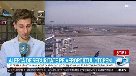 Alertă de securitate pe aeroportul Otopeni
