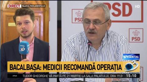 Medicii recomandă operaţia în cazul lu Liviu Dragnea