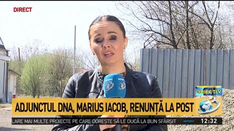 Adjunctul DNA, Marius Iacob, renunţă la post