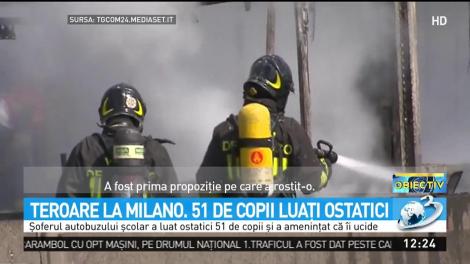 Teroare la Milano. 51 de copii luaţi ostatici