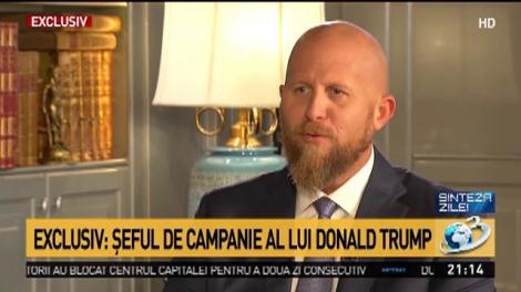 Sinteza zilei. Interviu-eveniment cu Brad Parscale, strategul lui Donald Trump (partea 1)