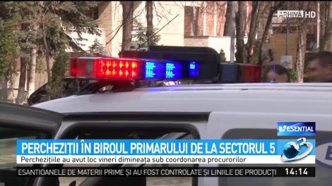 Percheziţii &icirc;n biroul primarului de la sectorul 5