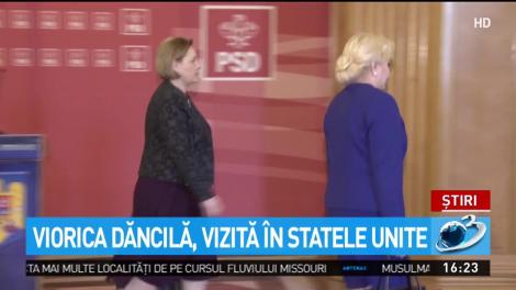 Viorica Dăncilă va face o vizită oficială în Statele Unite