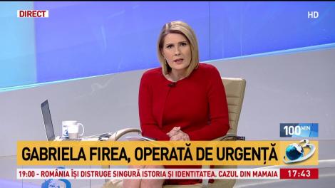 Informații de ultimă oră despre starea de sănătate a Gabrielei Firea