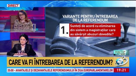 Cinci variante pentru întrebarea de la referendum