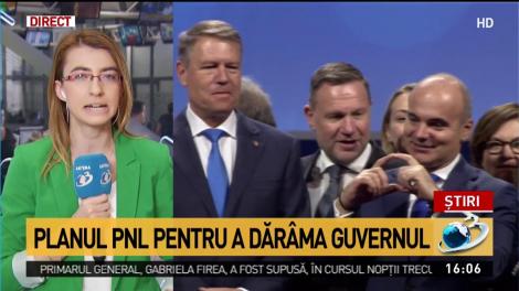 PNL dezvăluie planul de dărâmare a Guvernului