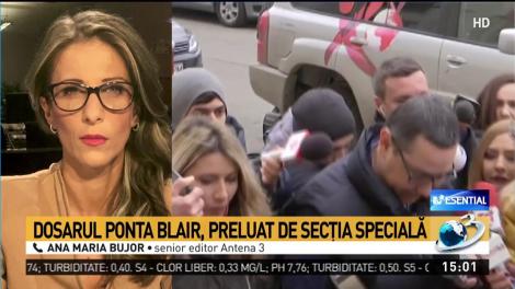 Dosarul Ponta Blair, preluat de secţia specială