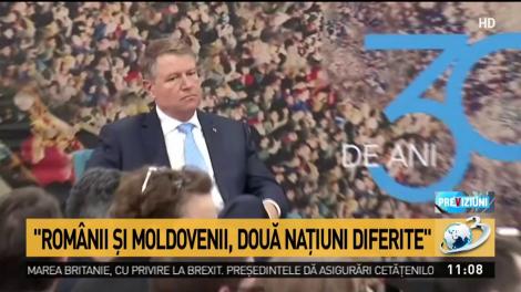 Klaus Iohannis încearcă să repare gafa care a isterizat românii de pe malurile Prutului