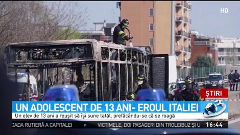 Un adolescent de 13 ani este eroul Italiei