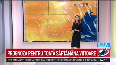 Prognoza meteo pentru toată săptămâna viitoare. Temperaturile vor scădea