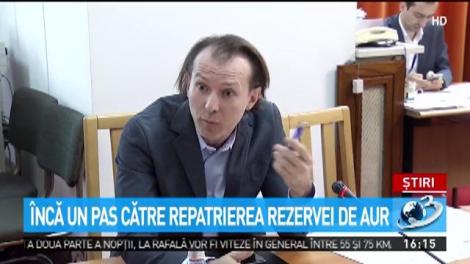 Repatrierea rezervei de aur, avizată &icirc;n Senat