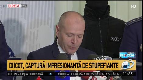 Declarații DIICOT despre captura de droguri: Puritatea cocainei din acel pachet era de circa 90%