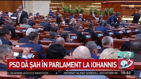 PSD dă şah &icirc;n Parlament la Iohannis