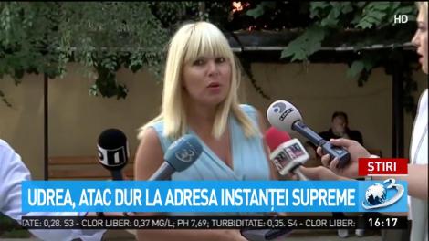 Udrea, atac dur la adresa la Instanţei Supreme