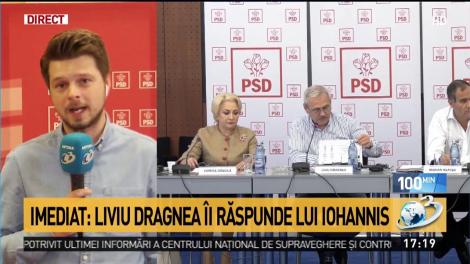 Liviu Dragnea &icirc;i răspunde lui Iohannis