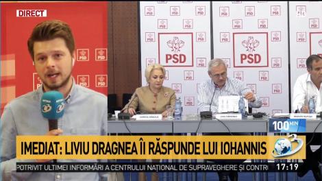 Liviu Dragnea îi răspunde lui Iohannis