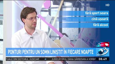 Sfat de Sănătate. Cum tratăm problemele cu somnul