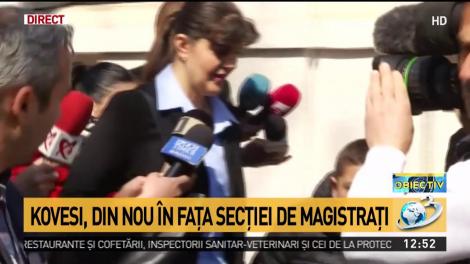 Ziua și audierea pentru Laura Codruța Kovesi